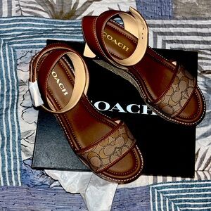 Coach 3inch wedge sandal